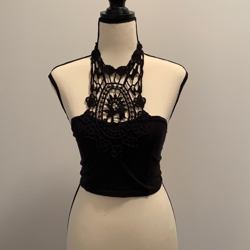 Black Lace tank top